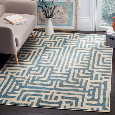 SAFAVIEH Amsterdam Elvan Tapis Géométrique