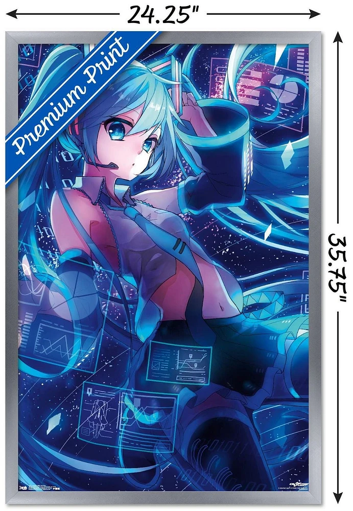Hatsune Miku - Screens Wall Poster, 22.375" x 34"