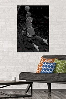 Michael Jordan - Black and White Wall Poster