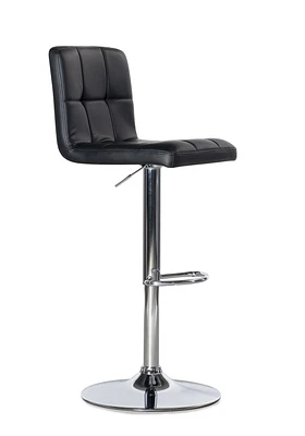 Tabouret de Bar Nasar, Noir