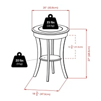 Table d'appoint Cassie - 40019