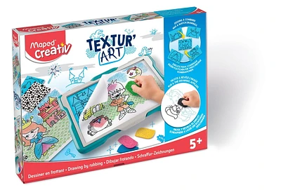 Textur’Art - Table a dessin - Theme châteaux, princes et princesses.