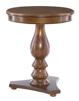 Table d'appoint Burnette, Noisette
