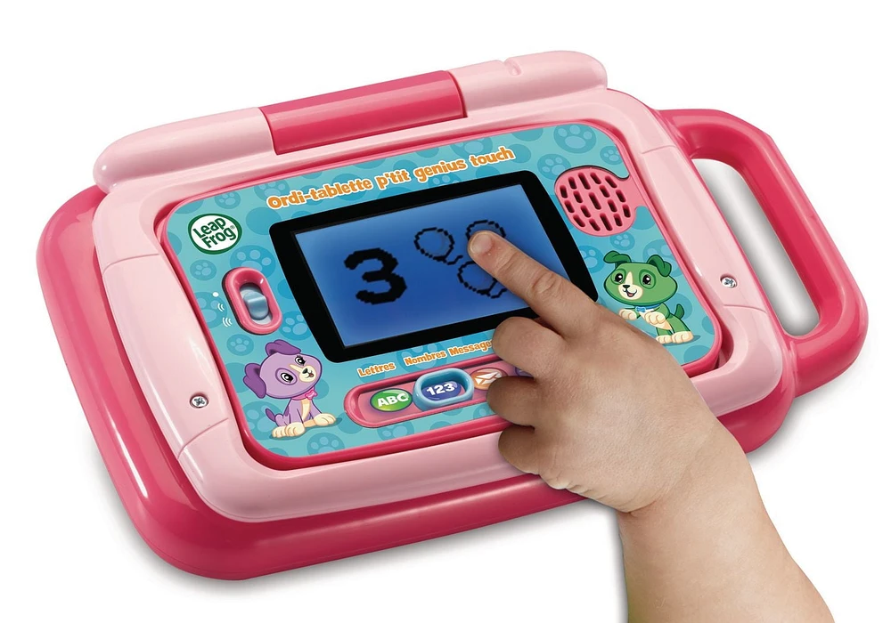 LeapFrog Ordi-tablette P'tit Genius Touch - Version français 2 à 5 ans