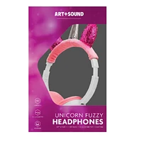 Art+Sound Plush Unicorn Wired Headphone