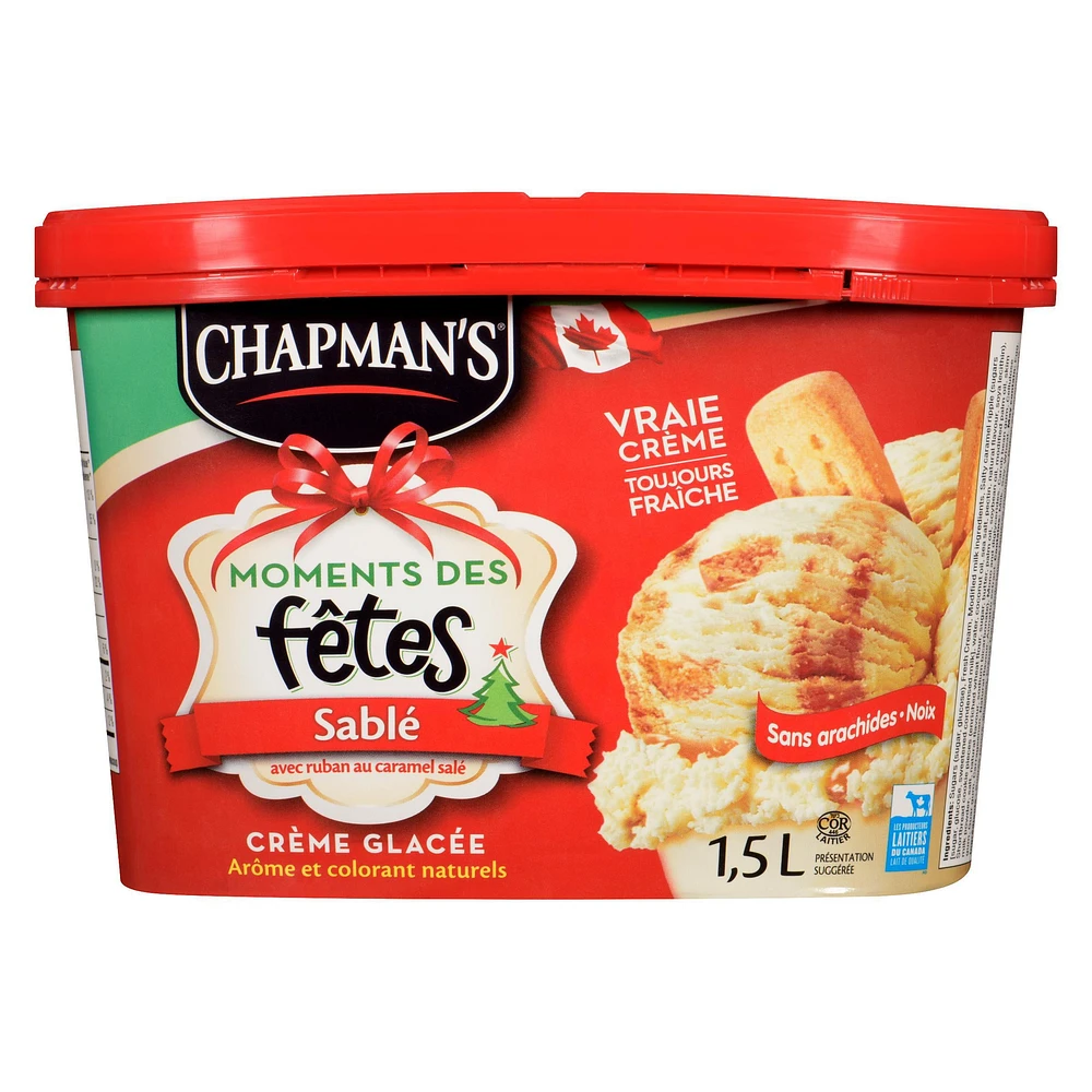 Chapman's Holiday Moments Shortbread Ice Cream