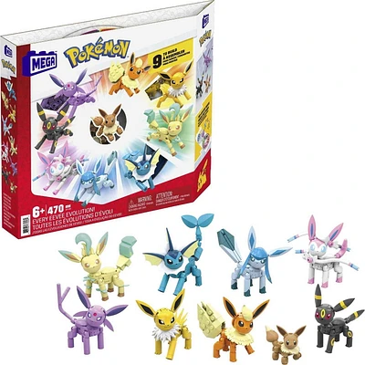 MEGA Pokémon Coffret Évolutions épiques d’Évoli - 470 Pieces