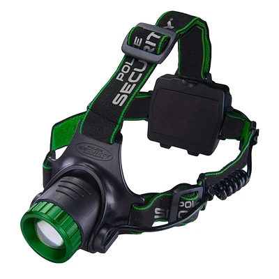Police Security Blackout-R Rechargeable Headlamp