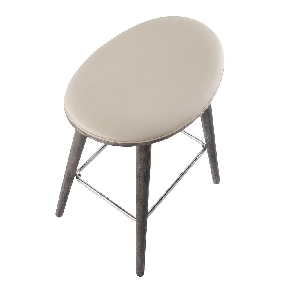 Tabouret à hauteur de comptoir Saddle de LumiSource, Ensemble de 2