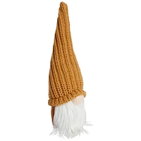 Gnome à chapeau brun Way To Celebrate, 8 po