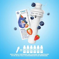 Cirkul FitSip Mixed Berry Flavor Cartridge, Drink Mix, 1-Pack, CIRKUL FITSIP MIXED BERRY