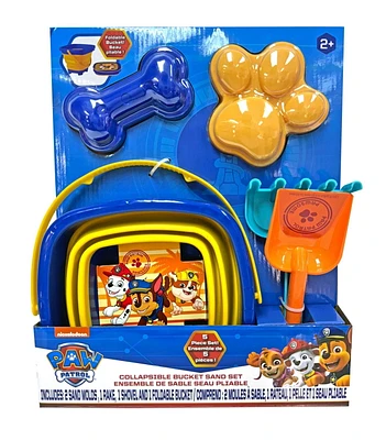 Ensemble de sable et seau pliable PAW Patrol