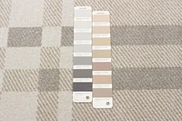 Tapis Lavable ECARPET à Carreaux pour Chambre, Salon, Chambre d'Enfant, Couloir