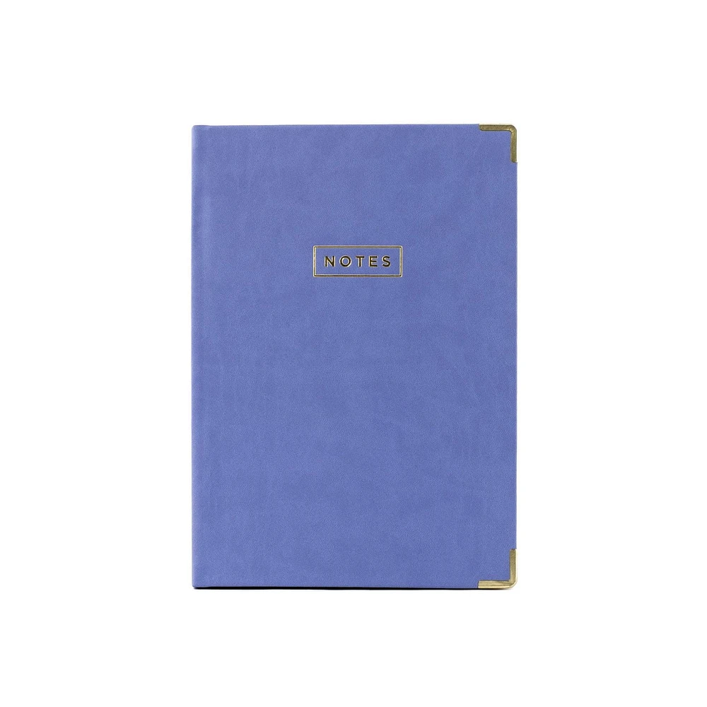 Journal Hilroy® À Bordure Dorée Bleue,7X10 Journal