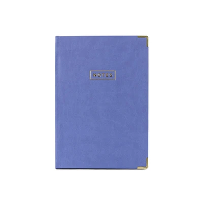 Journal Hilroy® À Bordure Dorée Bleue,7X10 Journal