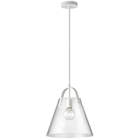 Dainolite 871P-WH Clear Pendant
