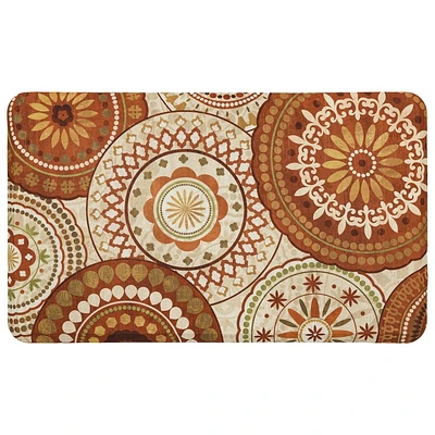 Mohawk Home - Tapis de cuisine multicolore de 45,7 cm × 76,2 cm (1 pi 6 po × 2 pi 6 po) Spice Suzani