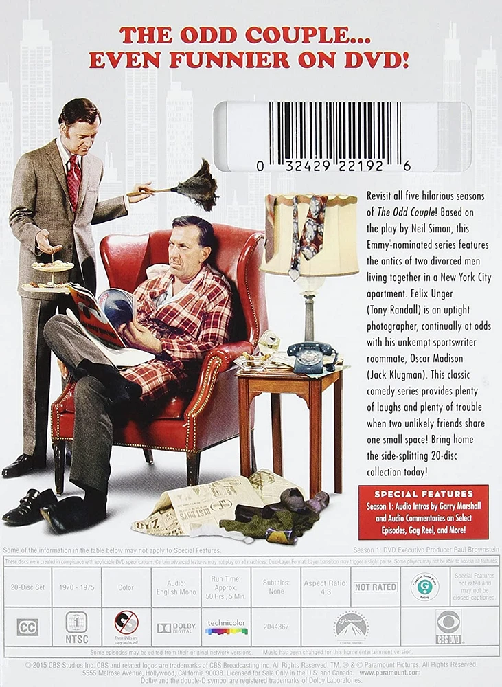 The Odd Couple: The Complete Series