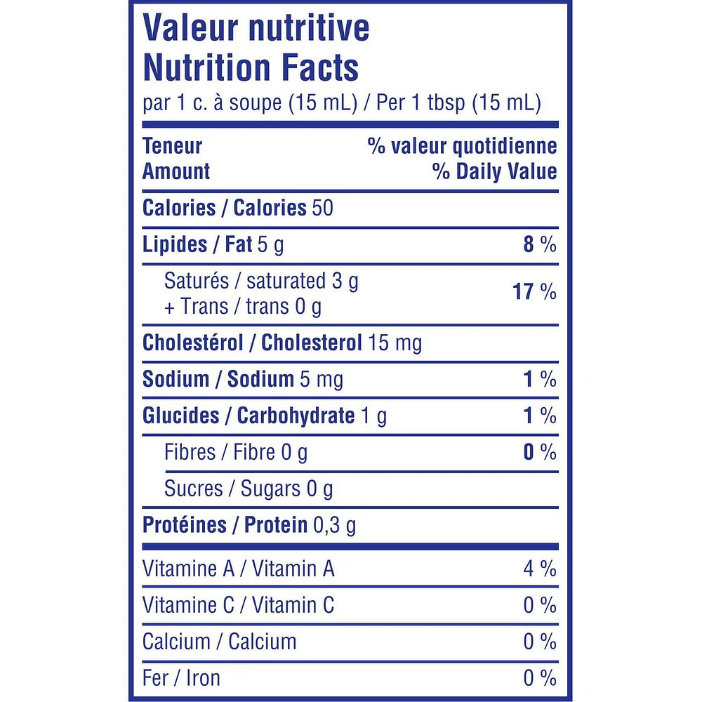 Crème à cuisson 35 % Québon 473 ml