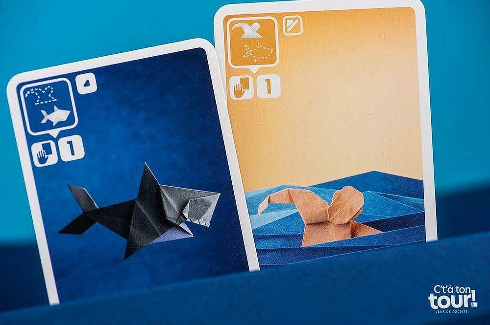 Jeu de Carte, SEA SALT & PAPER par Bombyx, 2 à 4 joueurs, à partir de 8 ans. À vous de créer votre propre océan.