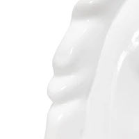 Simple Designs Lampe de table licorne blanche étincelante