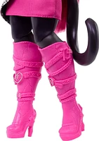 Monster High-Catty Noir-Poupée avec chat Amulette et accessoires