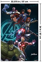 Marvel's Avengers - Group Wall Poster, 22.375" x 34"