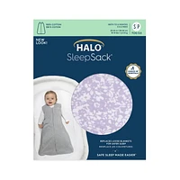 Gigoteuse HALO® SleepSack® - 100% Coton - Aster Flowers-Purple MOY
