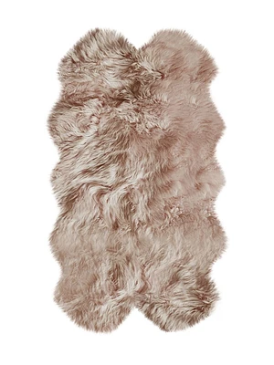 NEW ZEALAND SHEEPSKIN QUATTRO RUG 4' X 6'