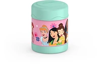 Thermos Kids Pot alimentaire FUNtainer isolé sous vide en acier inoxydable, 295 ml, princesse 10 Oz/295 ml, sans BPA