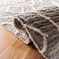 SAFAVIEH Casablanca Cleves Tapis Géométrique Shag