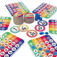 Pack & Go Bingo Game from Spin Master Games Outdoor Games Kids Games Yard Games Portable Rainbow Bingo Chips Games for Adults and Kids Ages 8 and up