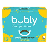 bubly Coconut Pineapple, BUBLY COCO PINEAPPLE 12x355 mL