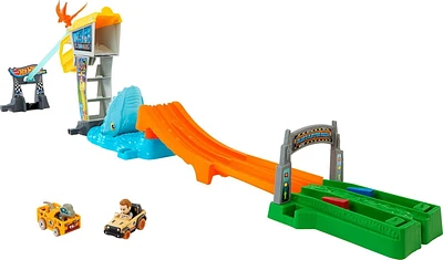 Hot Wheels RacerVerse Jurassic World La Course de Blue le Raptor
