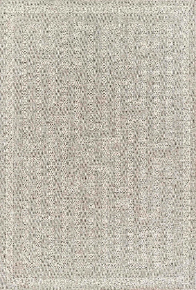 ECARPET Maze 6'6" x 9'0" Transitional Area Rug for Living Room, Bedroom, Dining Room, Entrance, Hallway and More.