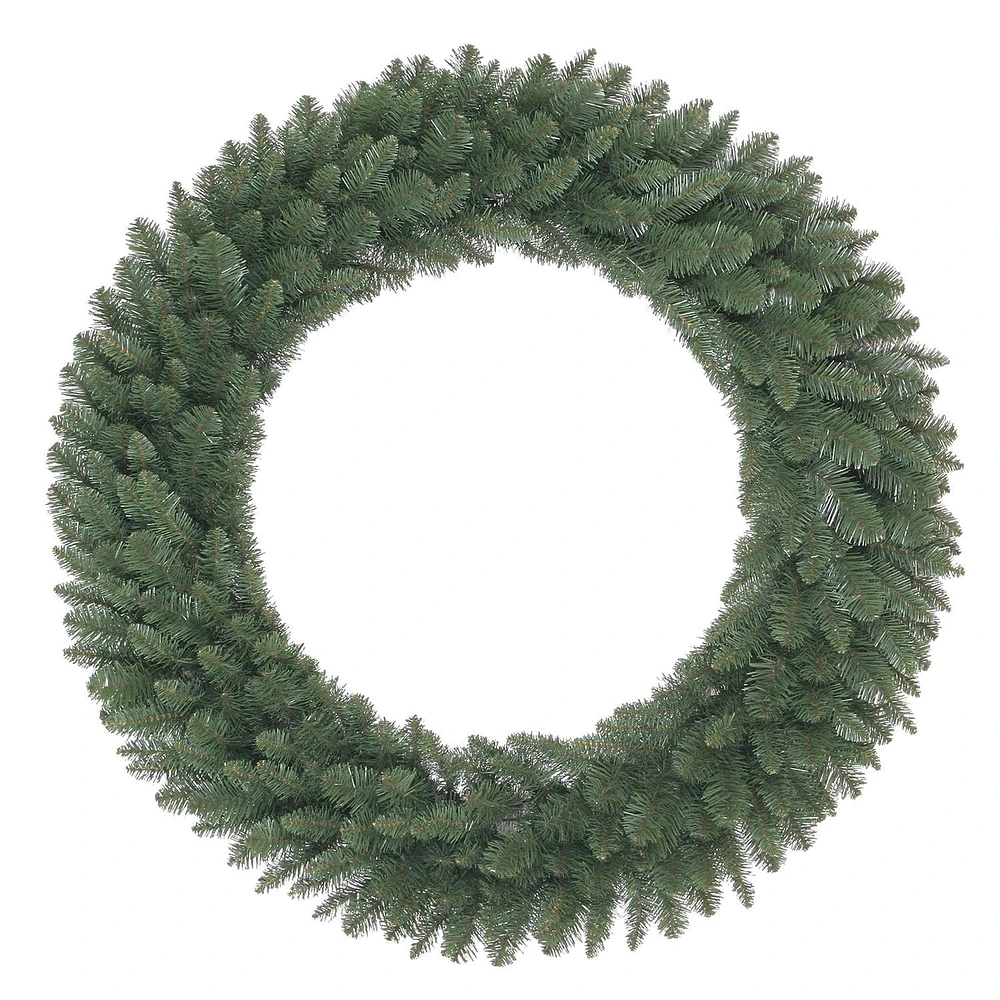 Holiday Time Couronne de Noël artificiel Basic Non-Éclairé de 36 po (91,4 cm), Vert