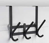 Era Barre à 3 crochets Zeus pour dessus de porte noir, 10.24 x 8.74po 10,24 x 8,74 po