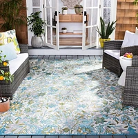 SAFAVIEH Barbados Corwin Tapis Floral Intérieur/Extérieur