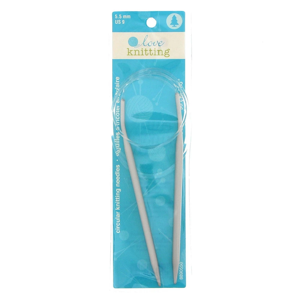 Aiguilles à tricoter circulaire 36" Love Knitting Tailles 4,0 à 10,0 mm