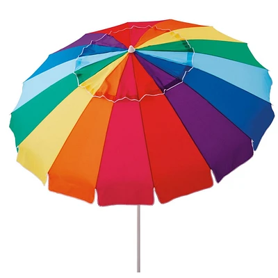 Parasol de<br>plage de<br>2,4 m de Mainstays