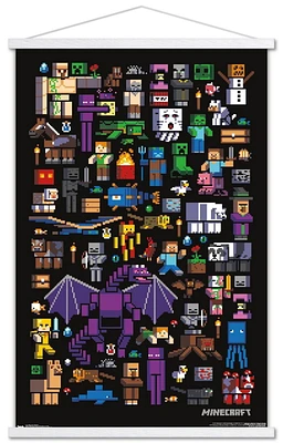 Minecraft - Mobbery Wall Poster