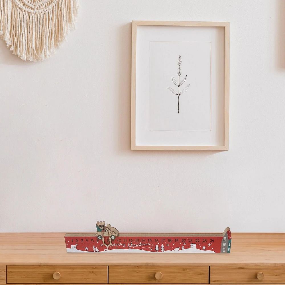 Wooden Countdown Calender