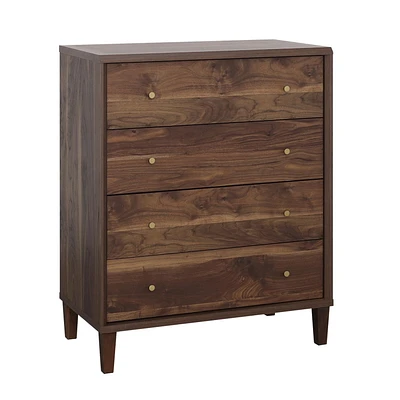 Sauder La Collection Willow Place Commode, Finition Grand Walnut, 433805