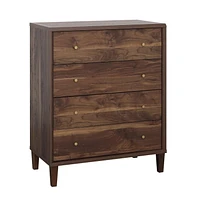 Sauder La Collection Willow Place Commode, Finition Grand Walnut, 433805