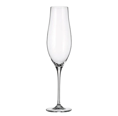 Limosa Stemmed Flute Glass 200ml, Set of 6