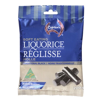 Capricorn Soft Eating Traditional Black Liquorice