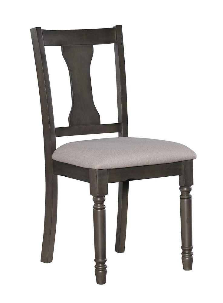 Weston Side Chair, Grey (Set of 2)
