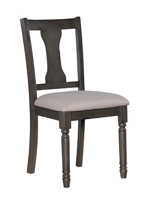 Weston Side Chair, Grey (Set of 2)