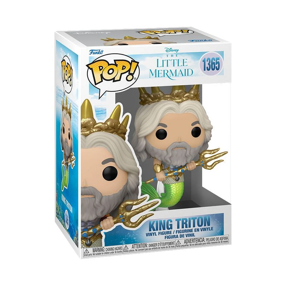 Funko Pop! Disney: The Little Mermaid - Live Action - King Triton Vinyl Figure