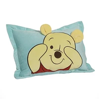 Disney Winnie the Pooh Coussin décoratif de chambre de bébé, 12 x 16 pouces